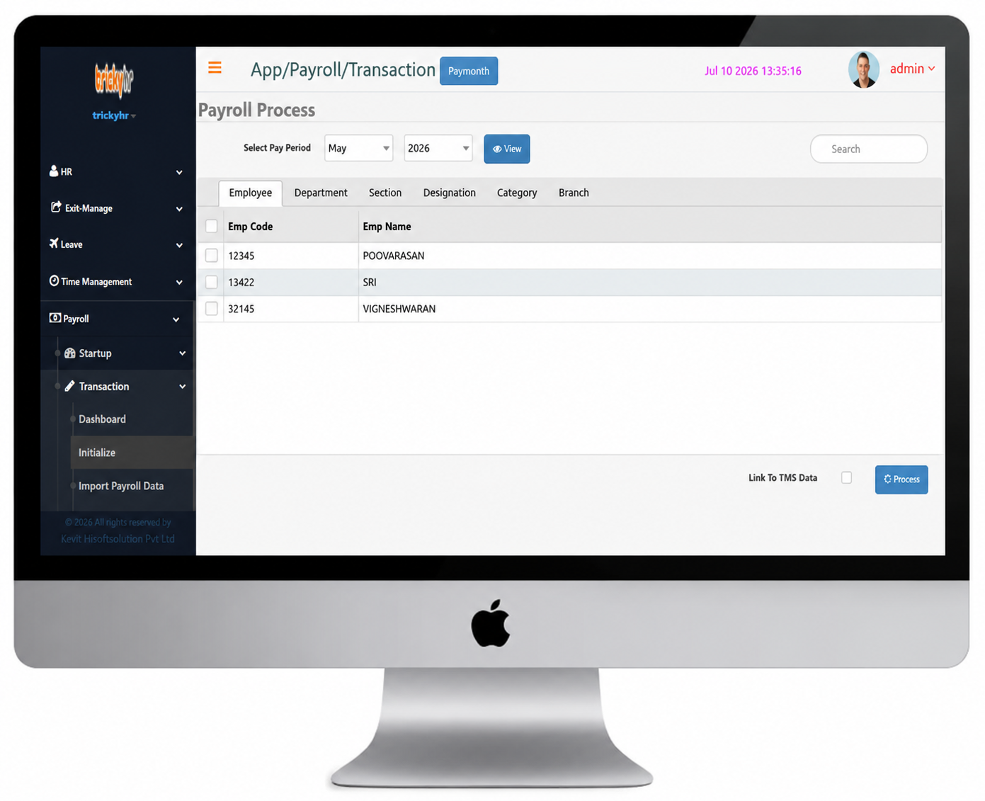 Payroll Processing